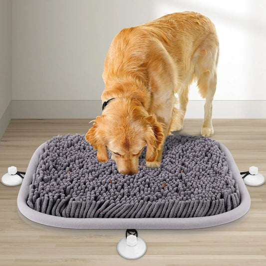 Snuffle Mat for Dogs, 20'' x 28'' Dog Sniffing Interactive Feeding Game Boredom, Puzzle Toys Encourages Natural Foraging Skills