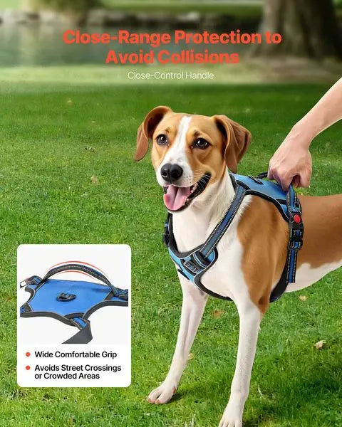 Dog Harness for Large Dogs No Pull Adjustable Dog Vest Pet Harness with Leash