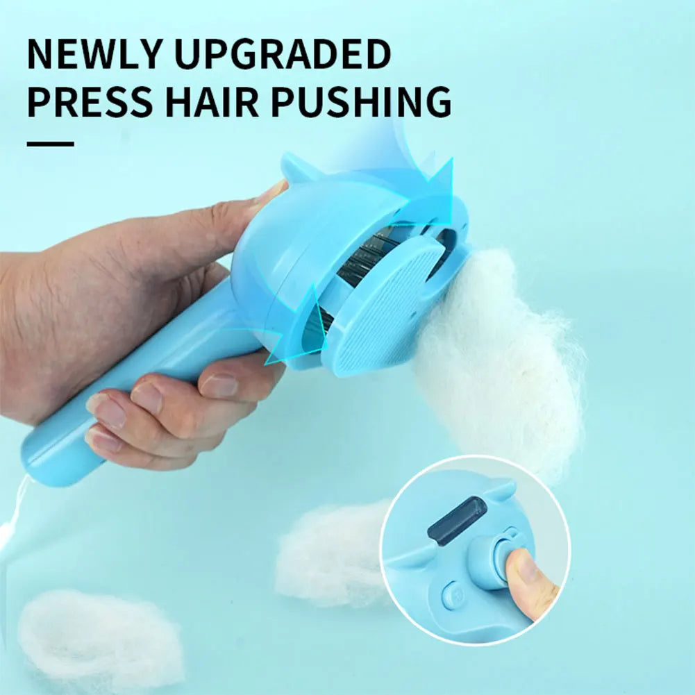Cat Steam Brush Hair Remover Brush Multi-Function Cat Grooming Brush Cat Shedding Comb Floating Hair Brush for Dogs Cats