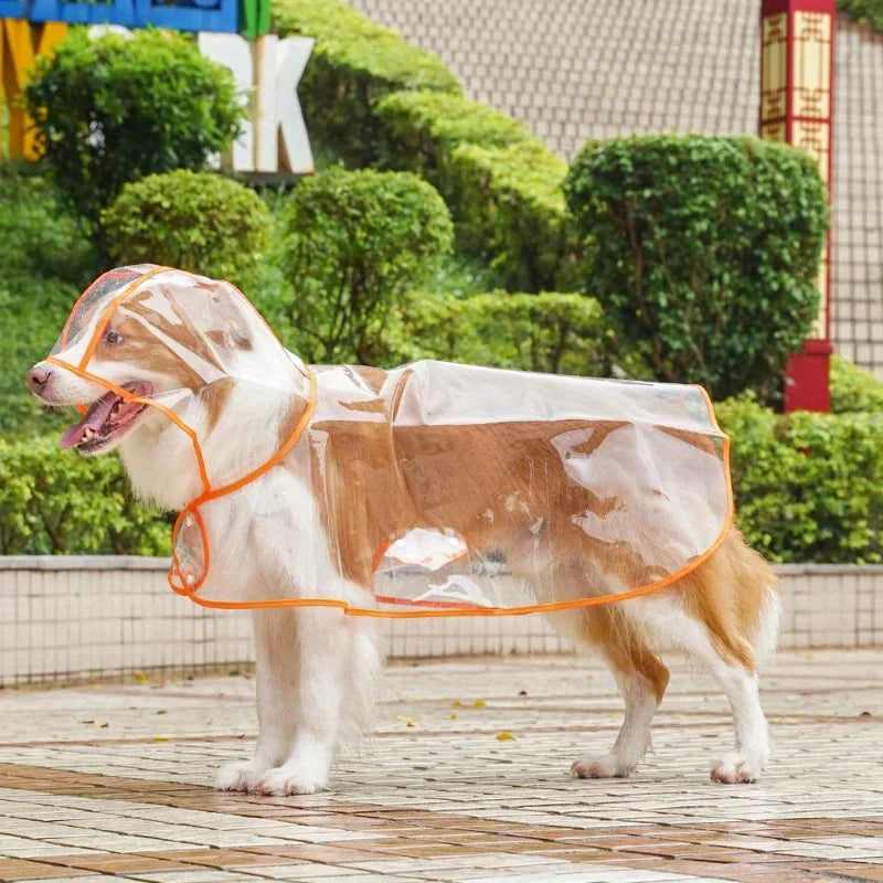 Pet Dog Angel Raincoat Summer Rain Waterproof Dog Clothes Small Dogs Out Cape Style Poncho Supplies Dog Accessories Pet Clothes