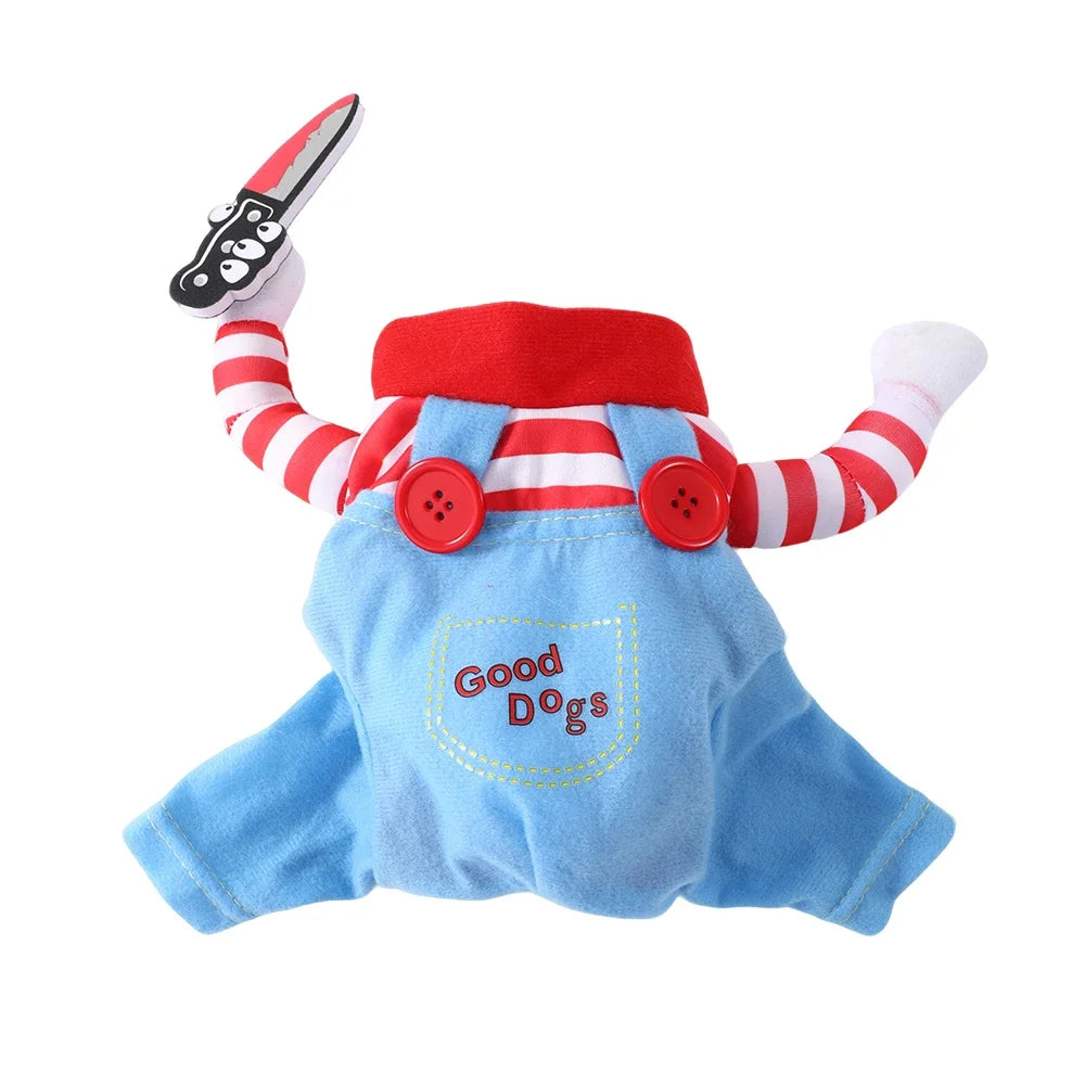 Funny Dog Costum Dressed Up for Small Medium Dogs Cats Puppy Cosplay Party French Bulldog Chihuahua Pet Clothing Hot