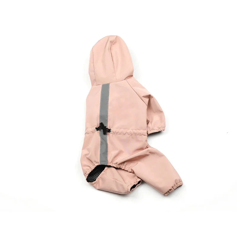 Pet Supplies Four-Legged Raincoat Waterproof Clothing for Spring and Summer Complete Package for Bear Schnauzer and Dog Raincoat