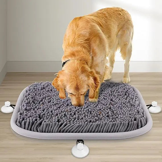Snuffle Mat for Dogs, 20'' x 28'' Dog Sniffing Interactive Feeding Game Boredom, Puzzle Toys Encourages Natural Foraging Skills