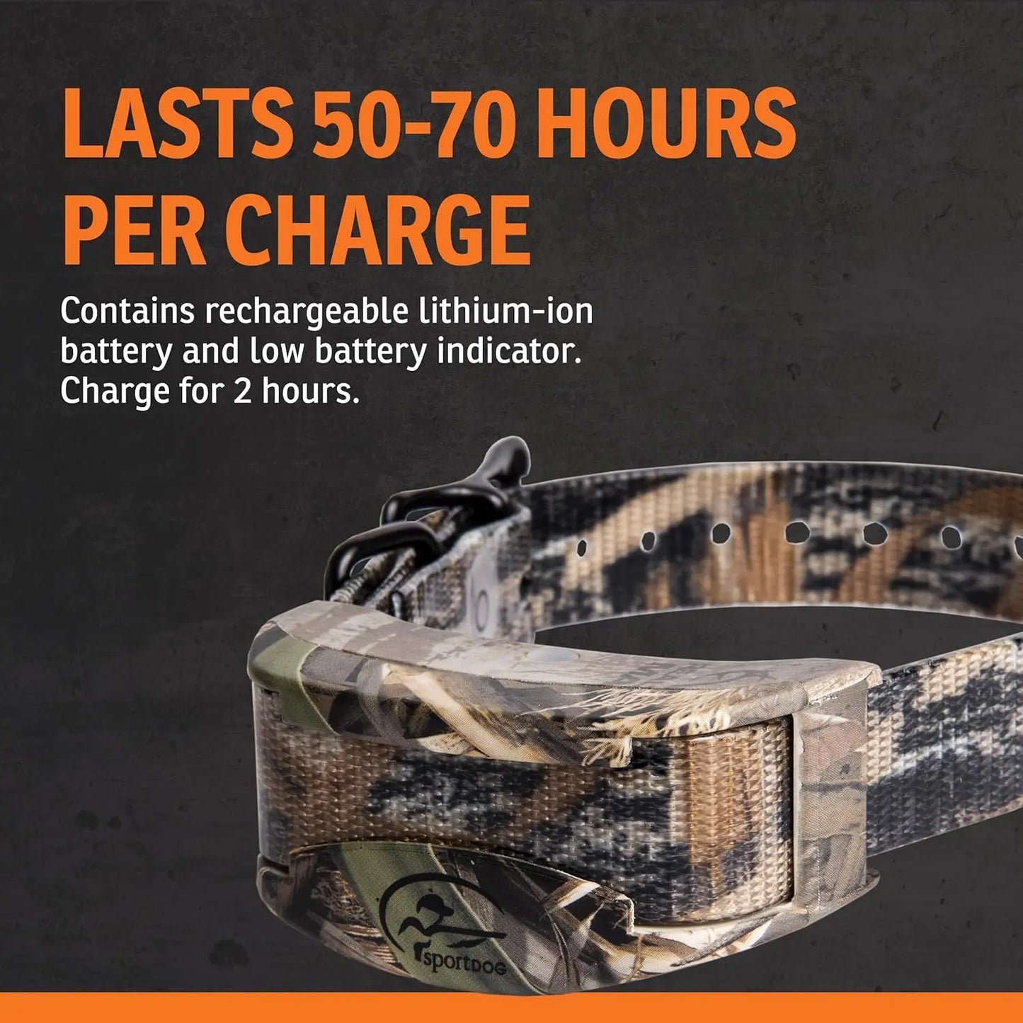 Waterproof Remote Dog Trainer with Rechargeable Collar, Adjustable Fit for Dogs 8+ lbs, 500-Yard Range in Camouflage